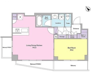 西馬込駅 徒歩8分 4階の物件間取画像